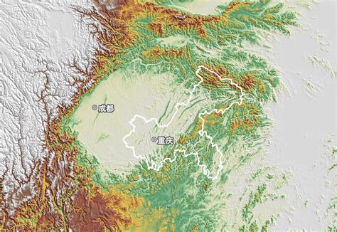 四川地理|四川省地形图、海拔、地势